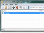 WMS Log Storage Screenshot