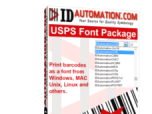 USPS Barcode Postnet Fonts