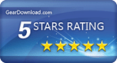 100% clean and rated 5 stars on GearDownload.com