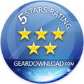 5 STARS RATING GEARDOWNLOAD.com