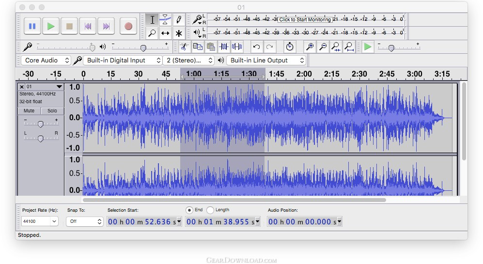 free sound editor mac