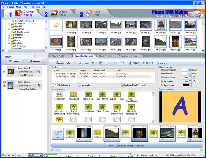 photo to dvd software free