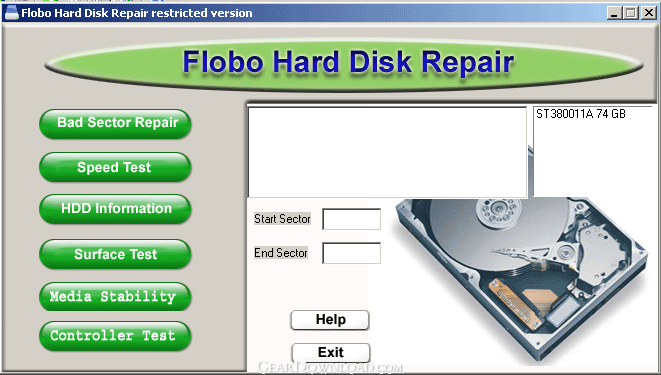 download hard drive repair software