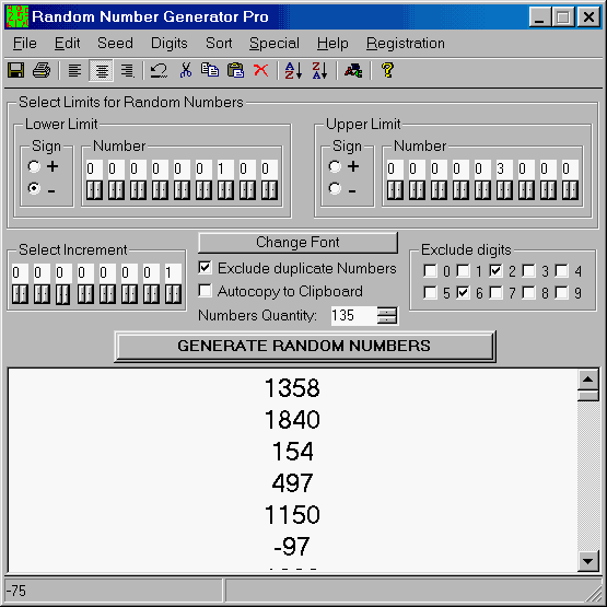 free random data generator