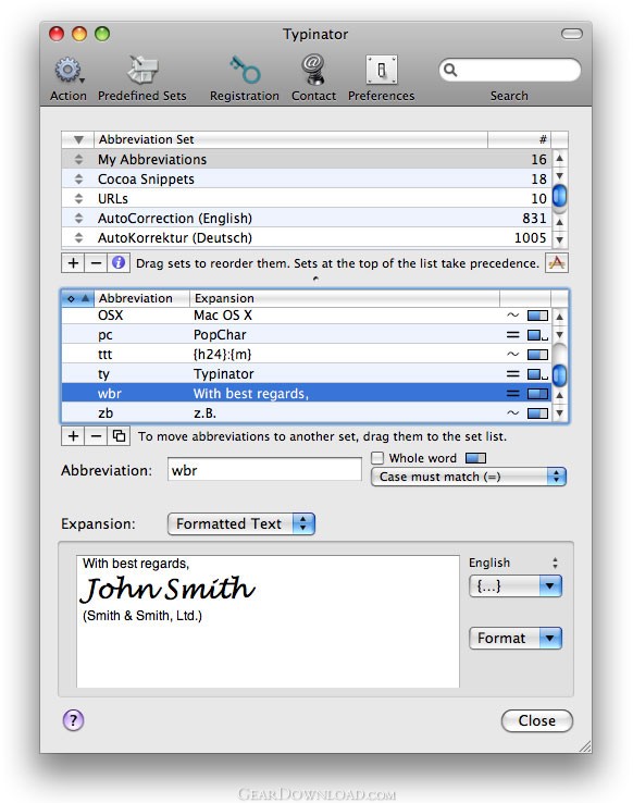 typinator markdown typinator markdown