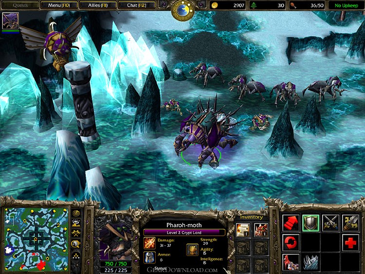 crack for warcraft 3 frozen throne no cd