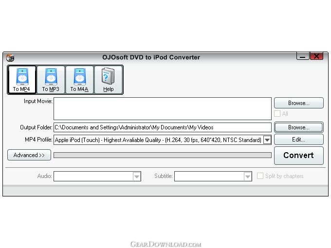 Ojosoft m4a to mp3 converter