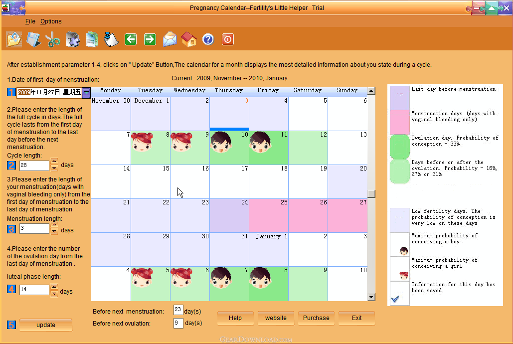 Bbt Charts Of Pregnant Women Examples. In a 28-day cycle, for example