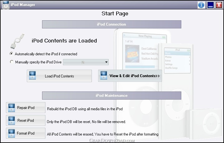 free ipod file management software