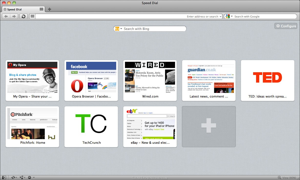 opera web browsers for mac