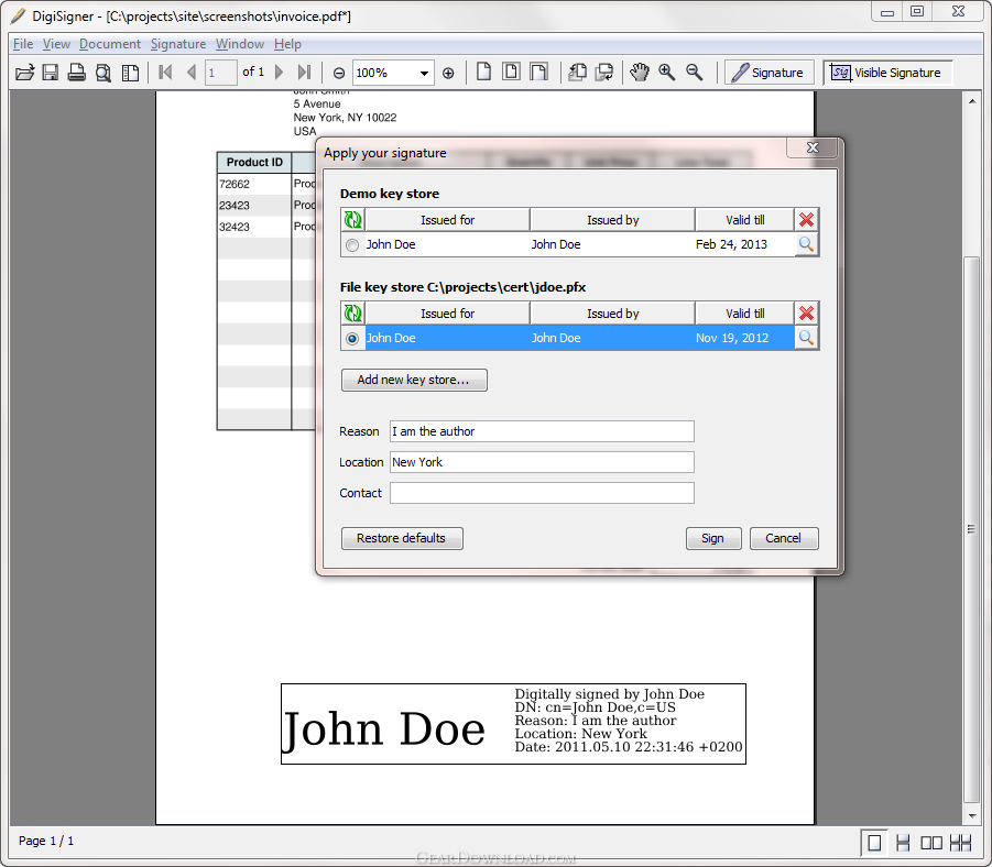 DigiSigner 4 0 1 Free Download