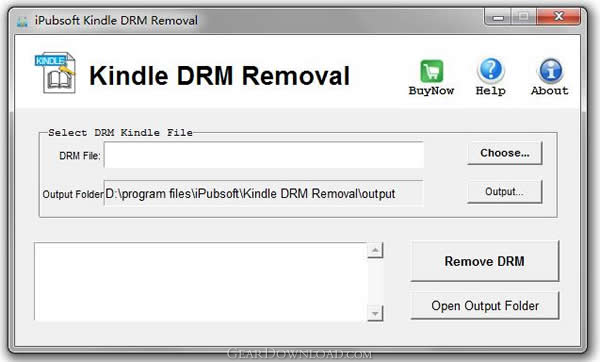 Kindle DRM Removal позволяет пользователю быстро и легко удалить DRM