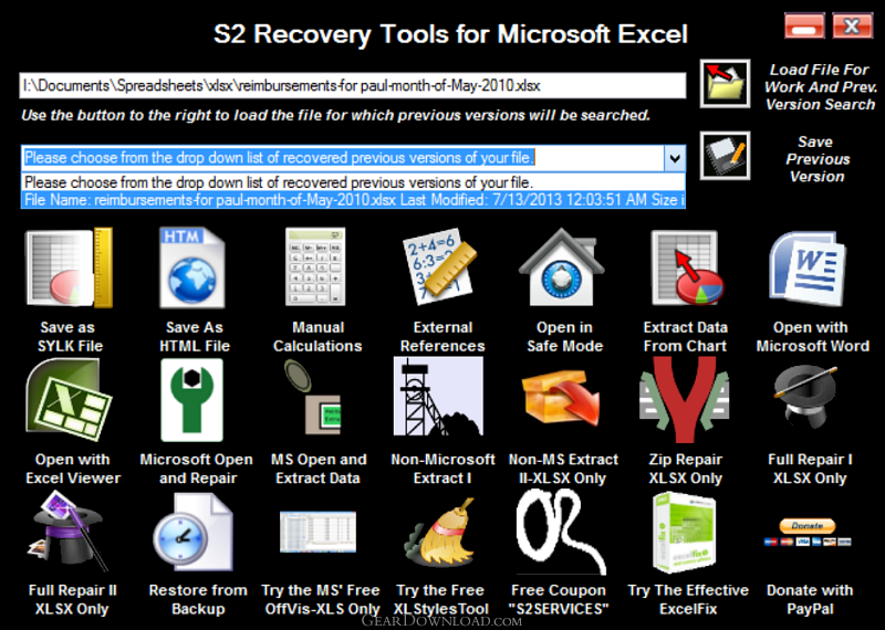Microsoft Office Program Recovery