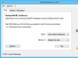 MySQLBackup Screenshot
