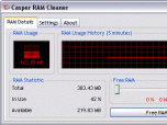 Casper RAM Cleaner Screenshot
