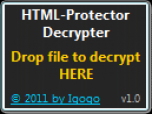 HTML-Protector Decrypter Screenshot