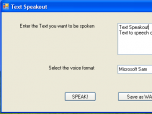 Text Speakout - Text to speech converter