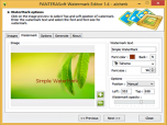 PANTERASoft Watermark Editor Screenshot
