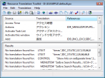 Resource Translation Toolkit Screenshot