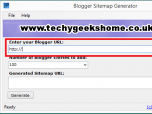 Blogger Sitemap Generator