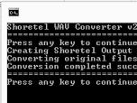 Shoretel Batch WAV Converter Screenshot