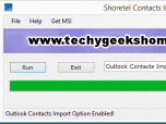 Shoretel Contacts Fix