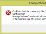 CM2012 Console MDT Integration Error Fix Screenshot