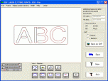 DXF LASER CUTTING FONTS Screenshot