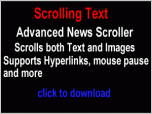 Advanced Scrolling Text Software Screenshot