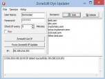ZoneEdit Dynamic DNS Updater Screenshot