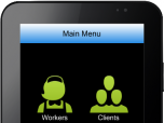 Cleaning Business Software for Mobile Screenshot