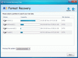 M3 Format Recovery Free Screenshot