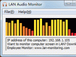 LAN Audio Monitor Screenshot