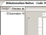 Native Crystal Reports Code 39 Barcode