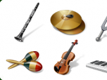 Icons-Land Vista Style Musical Instruments Icon Se