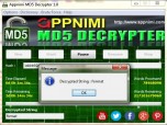 Appnimi MD5 Decrypter