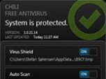Chili Free Antivirus Screenshot