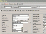 Human Resources Interview & Recruitment Screenshot