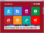 CloudBacko Lite for Mac Screenshot
