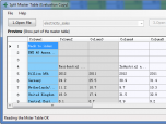 FD Split Excel Master Table Screenshot