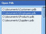 Mobile Database Viewer(Access,xls,Oracle)for UIQ Screenshot