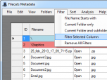 Filecats Metadata Screenshot