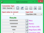 Byte Converter Screenshot