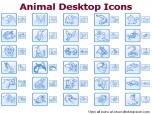 Animal Desktop Icons for Bada