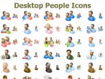 Desktop People Icons for Bada