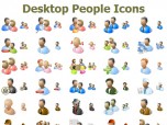 Desktop People Icons for Bada
