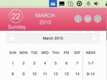 Desktop Calendar for Mac Screenshot