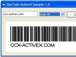 Barcode Label ActiveX Screenshot