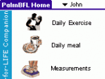 PalmBFL:The Body for LIFE Companion Screenshot