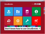 CloudBacko Lite for Windows Screenshot